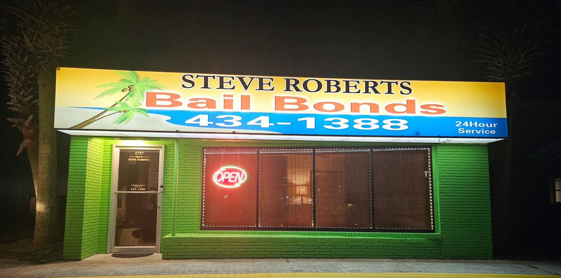 Steve Roberts Bail Bonds office